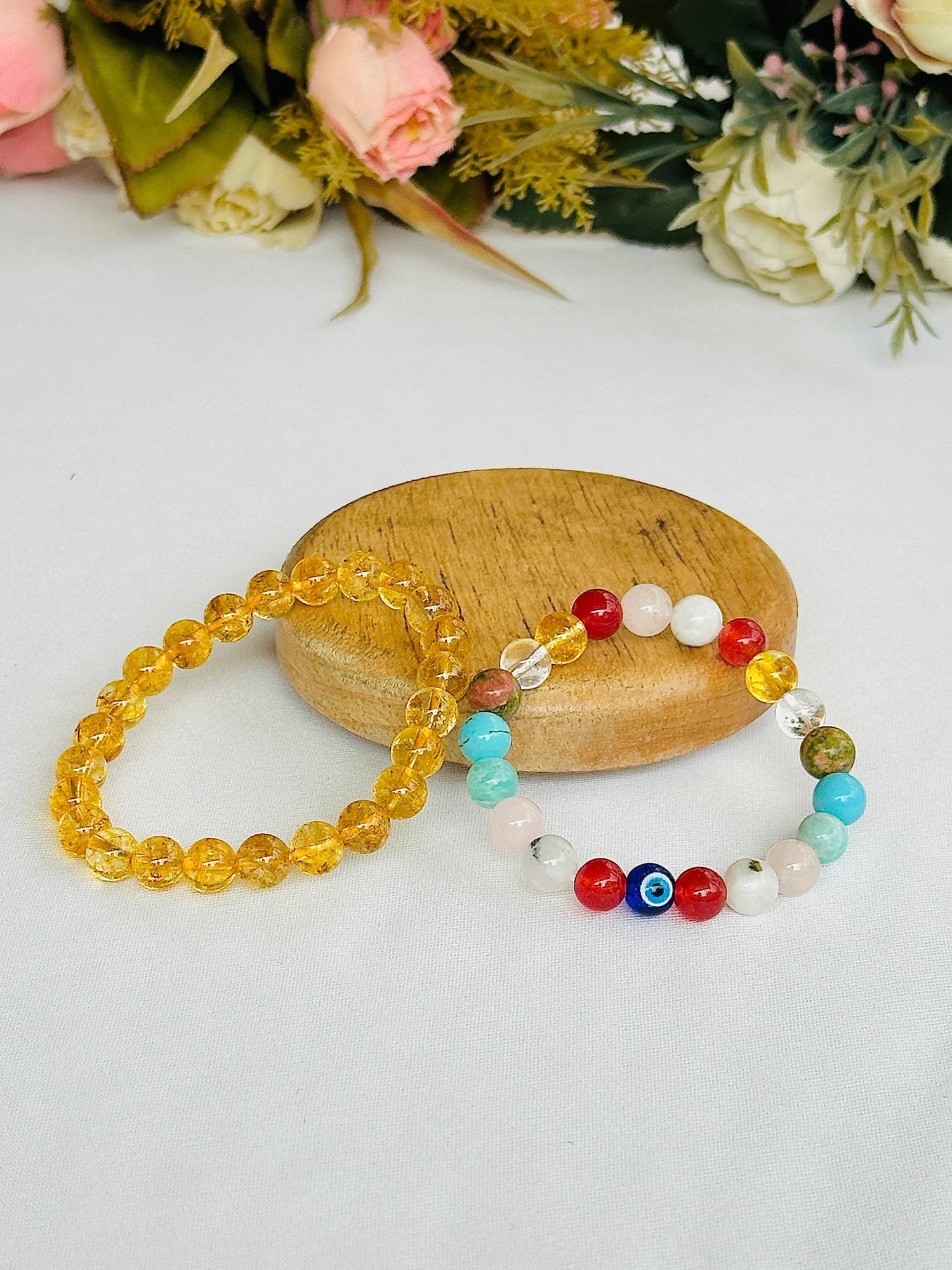 Chunnu Munnu ki Kilakri: Powerful Conceive - Protection (Pregnancy) & Yellow Citrine Bracelet - Abhimantrit & Certified