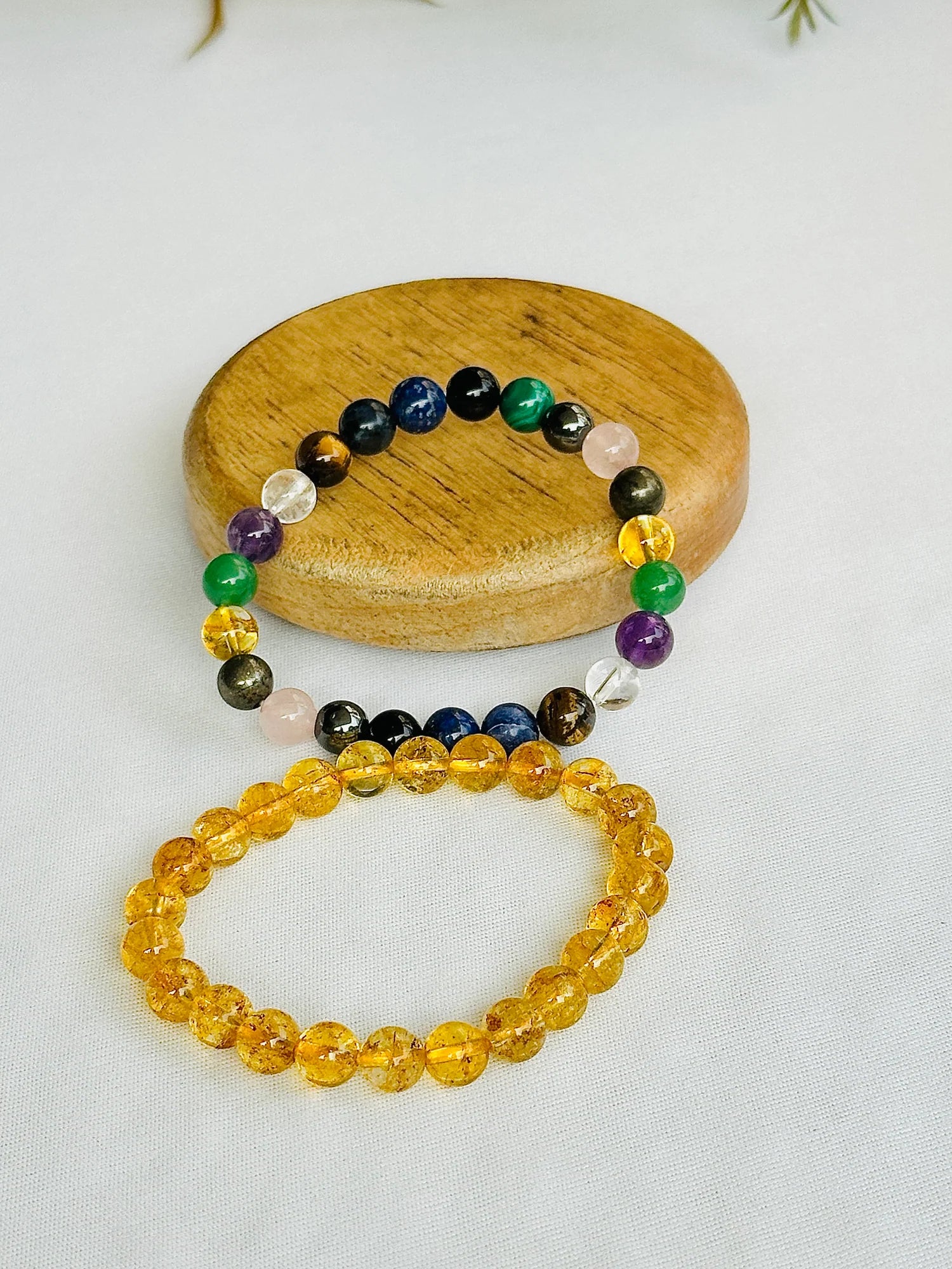 Sarkari Naukari ka Ramban: Govt & Competitive Exam & Yellow Citrine Bracelet - Abhimantrit & Certified
