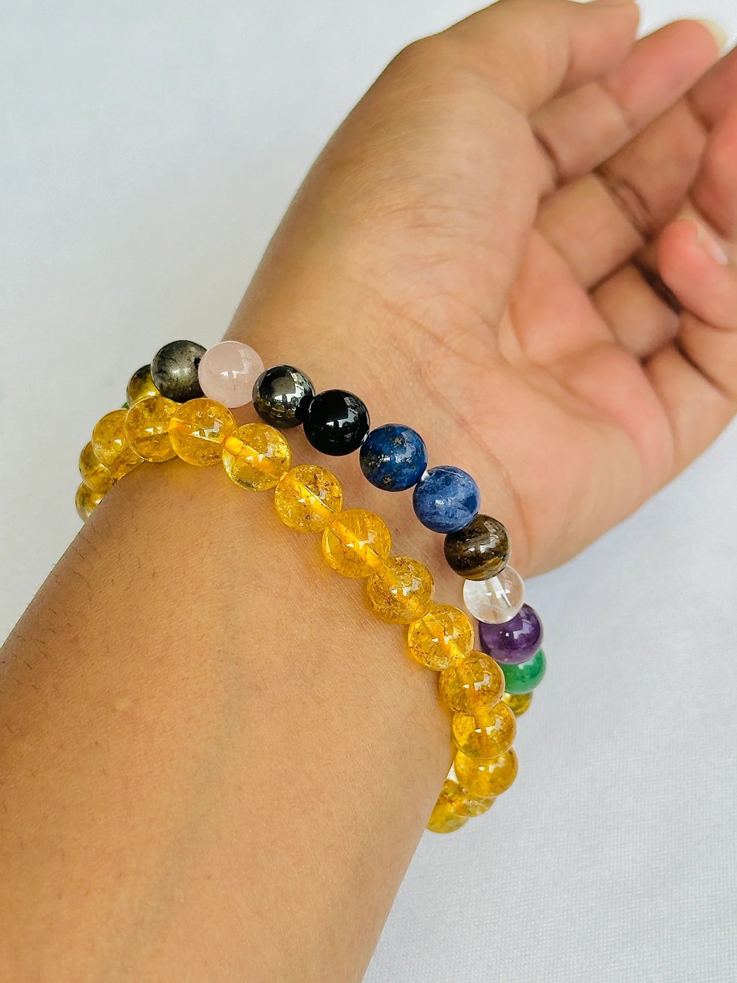 Fulfill Your Desires with Divine Blessings Bracelet (Yellow Aventurine) - Abhimantrit & Certified