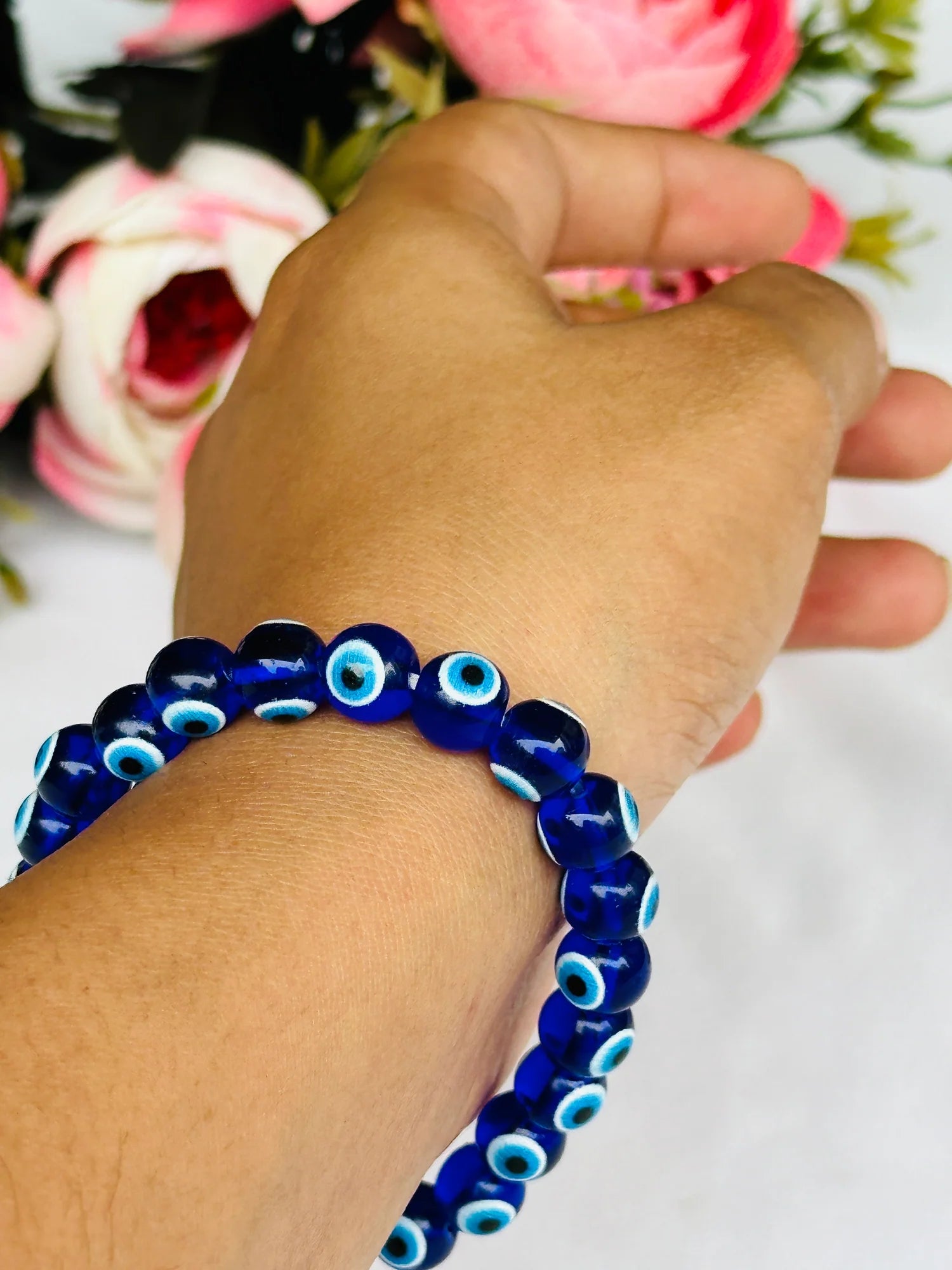 Protect from Negative Energy & Evil Spirit: Evil Eye Bracelet - Abhimantrit & Certified