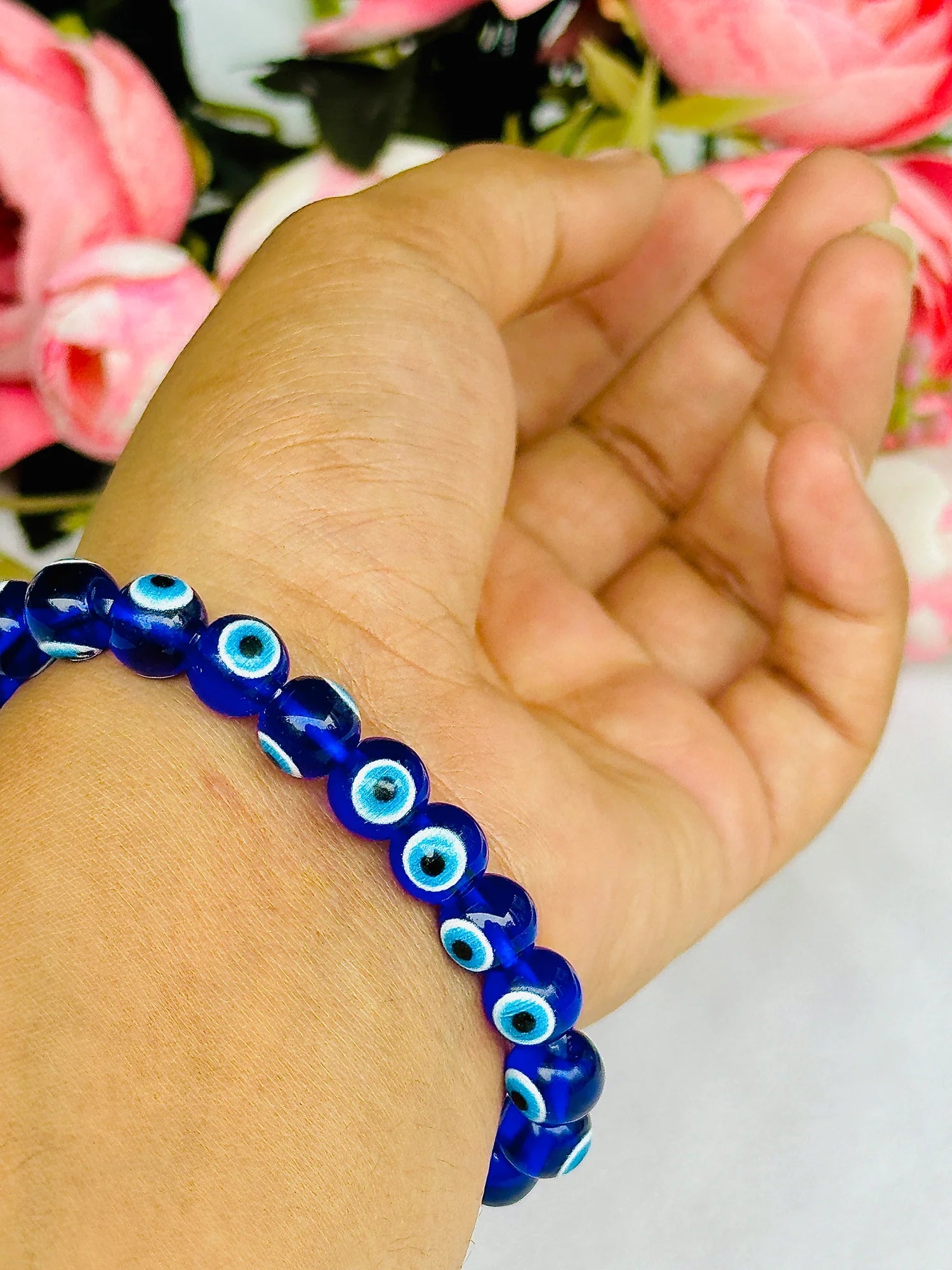 Protect from Negative Energy & Evil Spirit: Evil Eye Bracelet - Abhimantrit & Certified