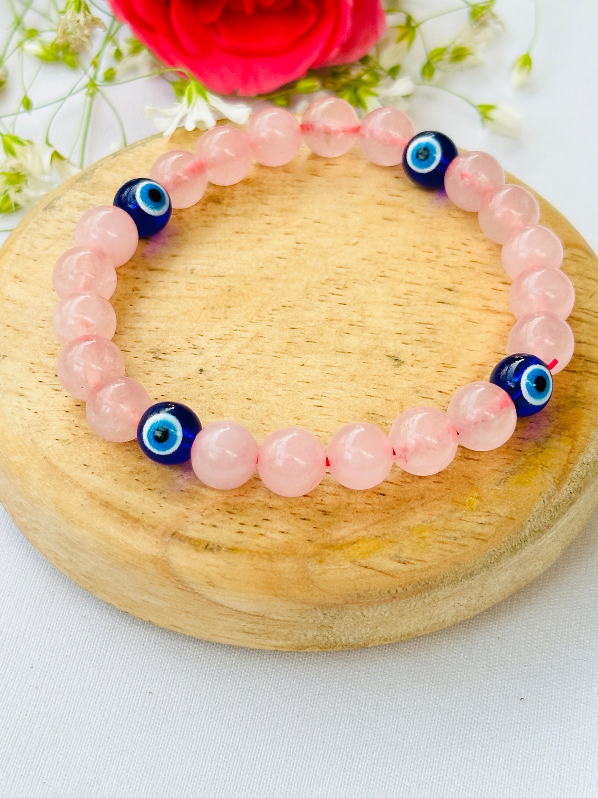 Love and Relationship: Rose Quartz with Bracelet