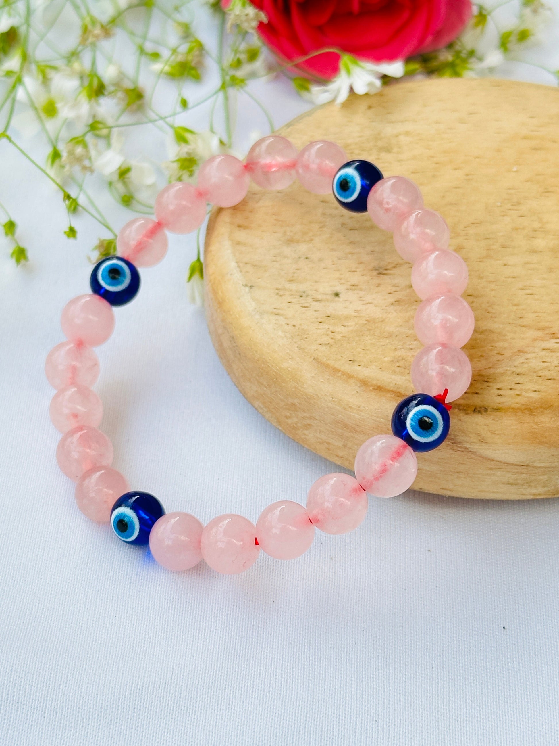 Love and Relationship: Rose Quartz with Bracelet