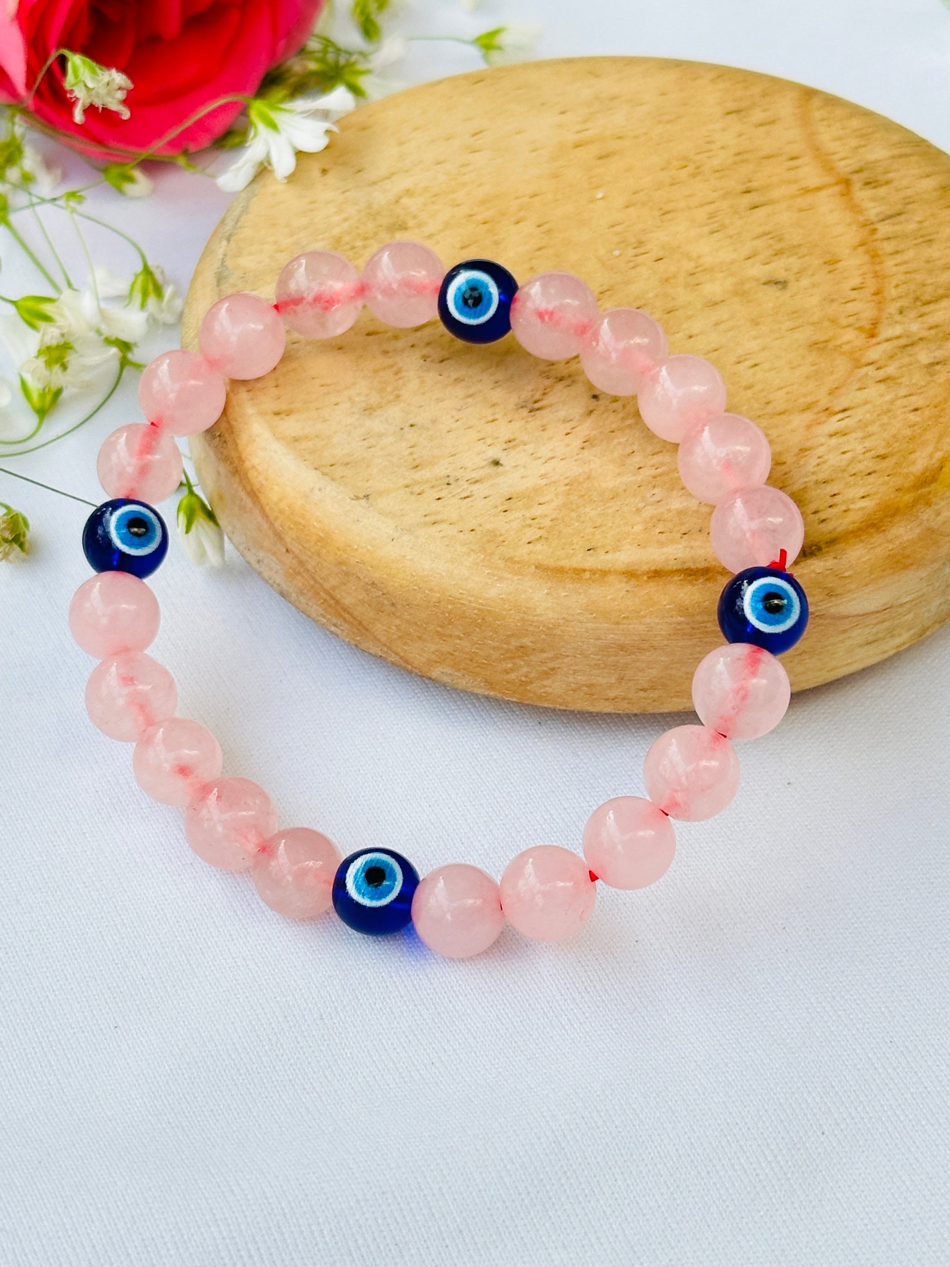 Love and Relationship: Rose Quartz with Bracelet