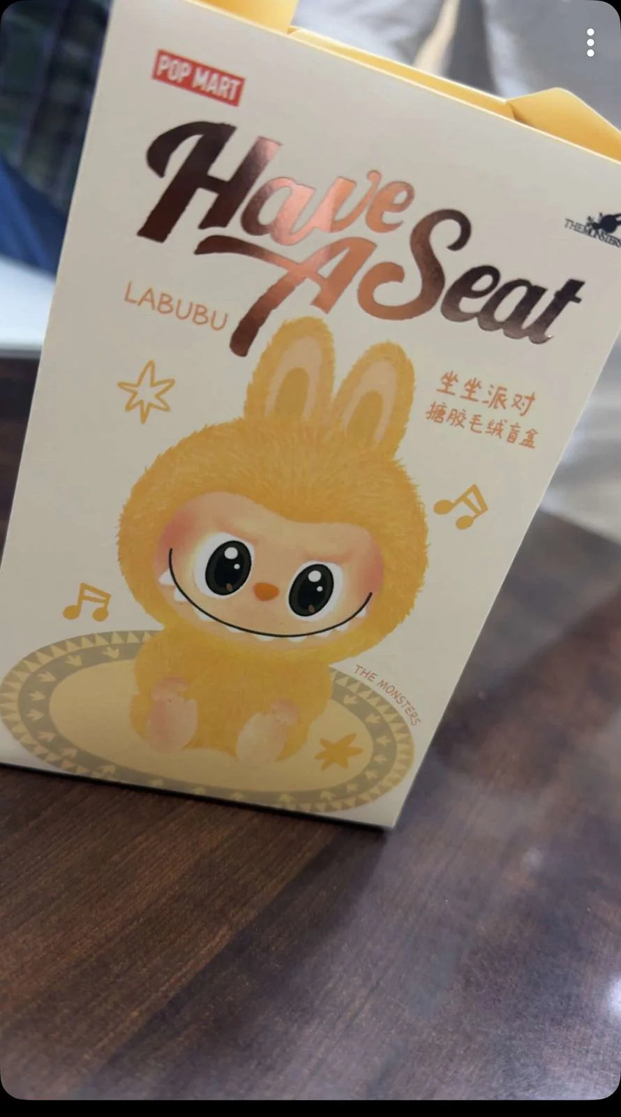 LABUBU - HAVE A SEAT! -POP MART, Limited edition - Viral Toy trend