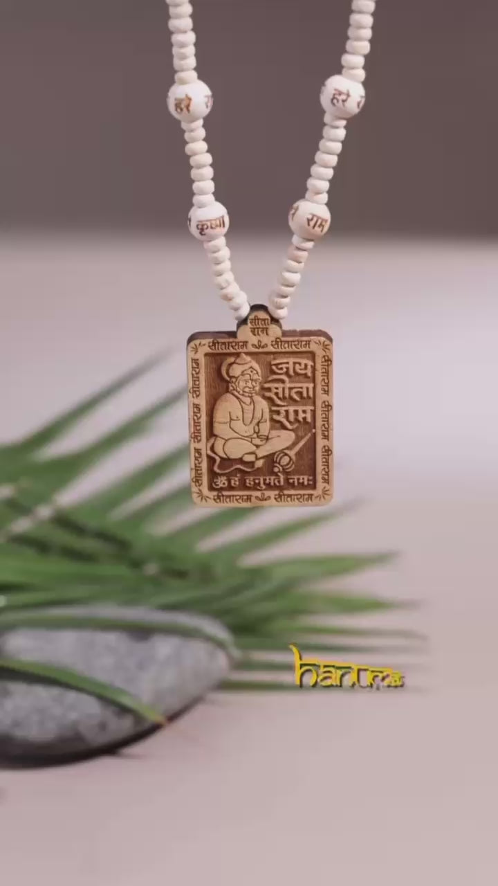 Hanuman Ji Tulsi Kanthi Mala - Abhimantrit