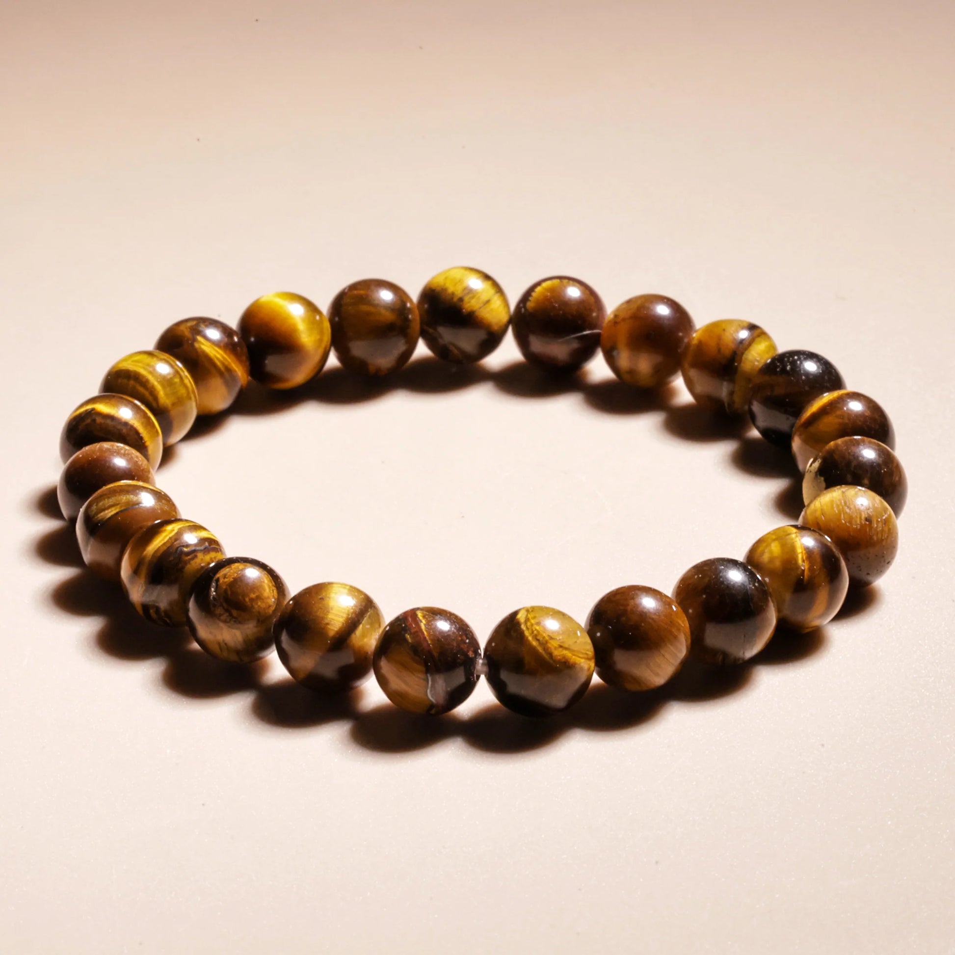 Boosts Your Confidence Level & Exalts the Planet Ketu: Tiger Eye Bracelet - Abhimantrit & Certified