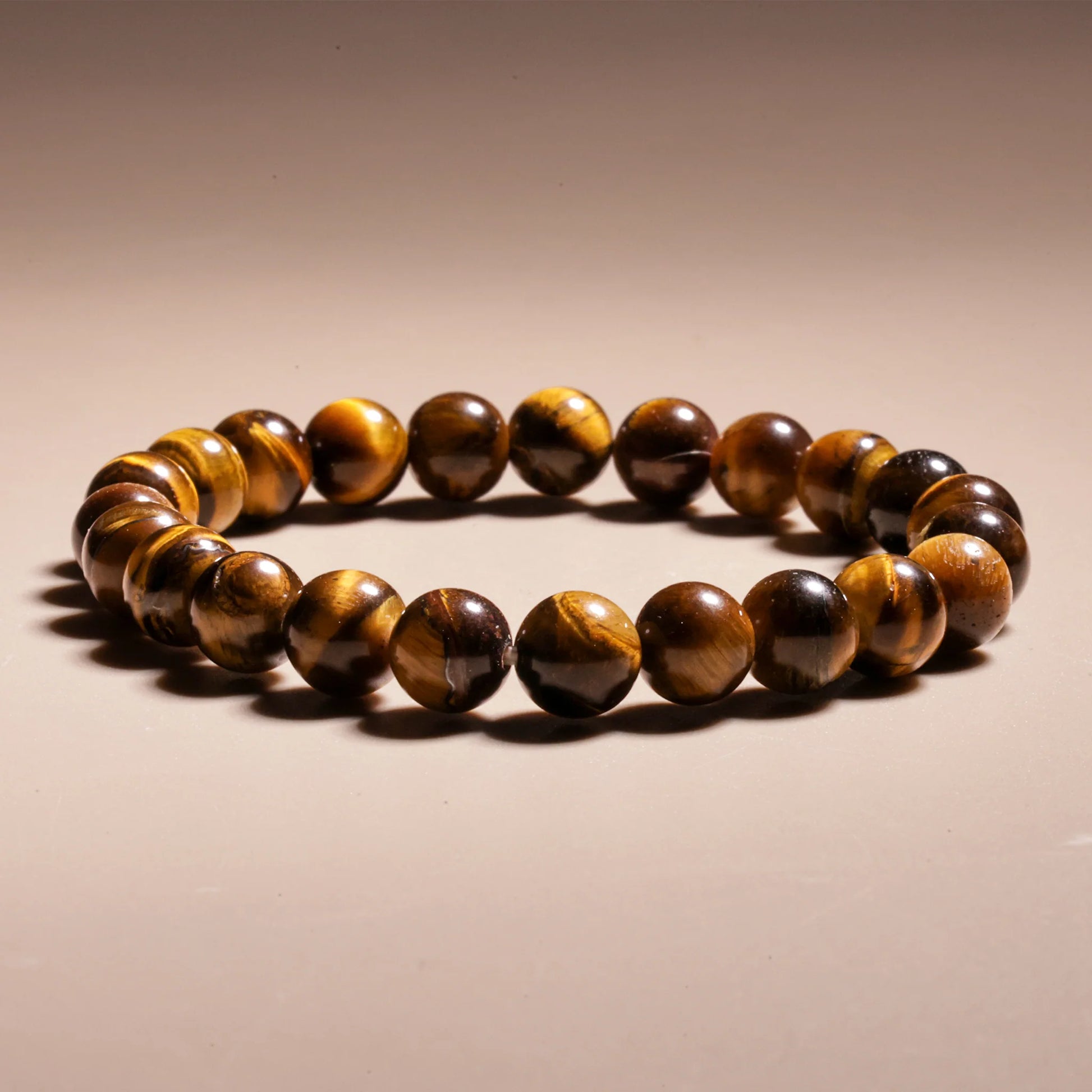 Boosts Your Confidence Level & Exalts the Planet Ketu: Tiger Eye Bracelet - Abhimantrit & Certified