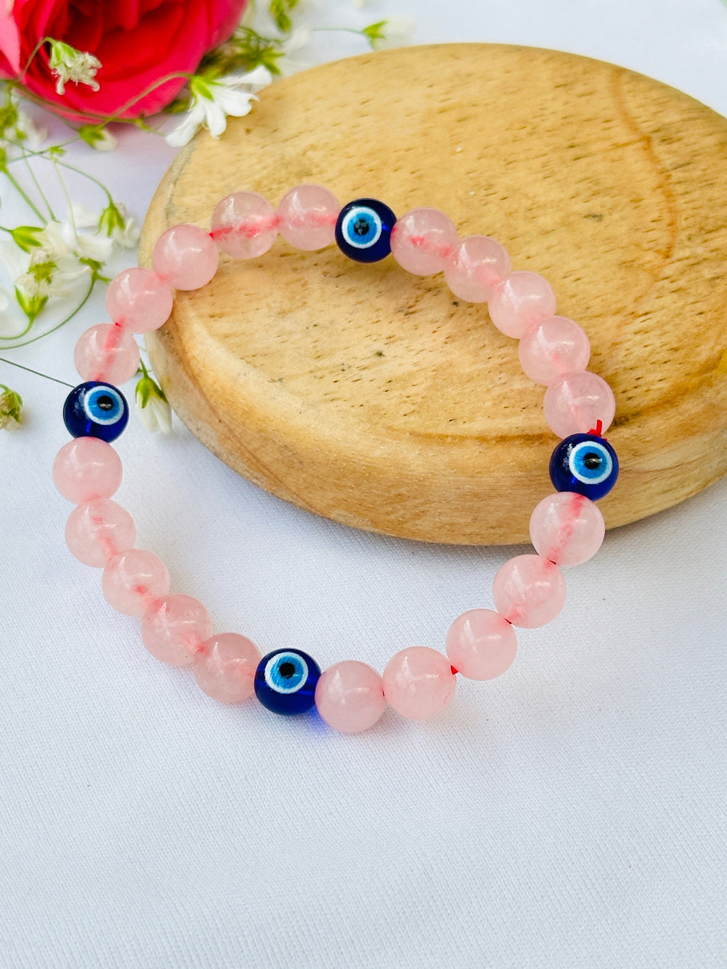 Love and Relationship: Rose Quartz with Bracelet