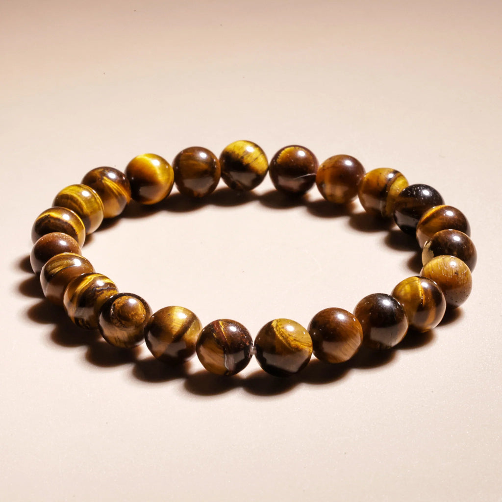 Boosts Your Confidence Level & Exalts the Planet Ketu: Tiger Eye Bracelet - Abhimantrit & Certified
